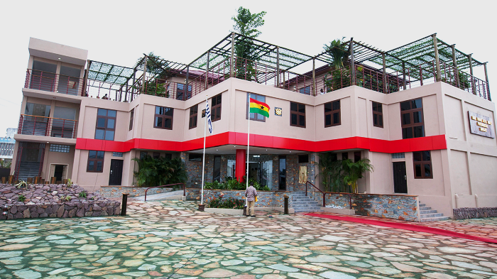 The John Evans Atta Mills Presidential Library in Cape Coast